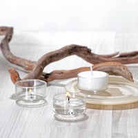 Candelo Eco Refill Teafény 54db Viaszpogácsa Újrahasználható Fedőkhöz Műanyagmentes 5