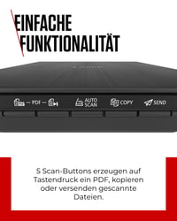 Scanner flatbed A4 Canon LiDE 400 – senzor CIS, 4800x4800 dpi, USB-C, 5 butoane, suport vertical, negru 4