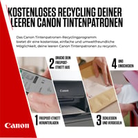Originálne atramentové kazety Canon PG-575 + CL-576 FINE (1 čierna + 1 farebná) + fotografický papier Canon 50 listov – multipack 8
