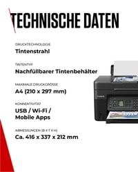 Použitá multifunkčná atramentová tlačiareň 4 v 1 Canon PIXMA G4570 MegaTank A4, skener, kopírka, fax, ADF, WiFi, USB, čierno-sivá 8