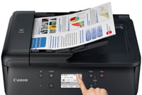 Multifunkčná atramentová tlačiareň Canon PIXMA TR7650 A4 čierna 4 v 1 skener kopírka fax WLAN ADF LCD AirPrint Mopria 4800x1200 DPI 5
