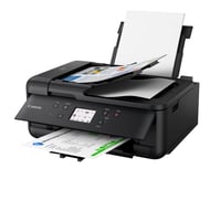 Multifunkčná atramentová tlačiareň Canon PIXMA TR7650 A4 čierna 4 v 1 skener kopírka fax WLAN ADF LCD AirPrint Mopria 4800x1200 DPI 3