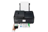 Multifunkčná atramentová tlačiareň Canon PIXMA TR7650 A4 čierna 4 v 1 skener kopírka fax WLAN ADF LCD AirPrint Mopria 4800x1200 DPI 4