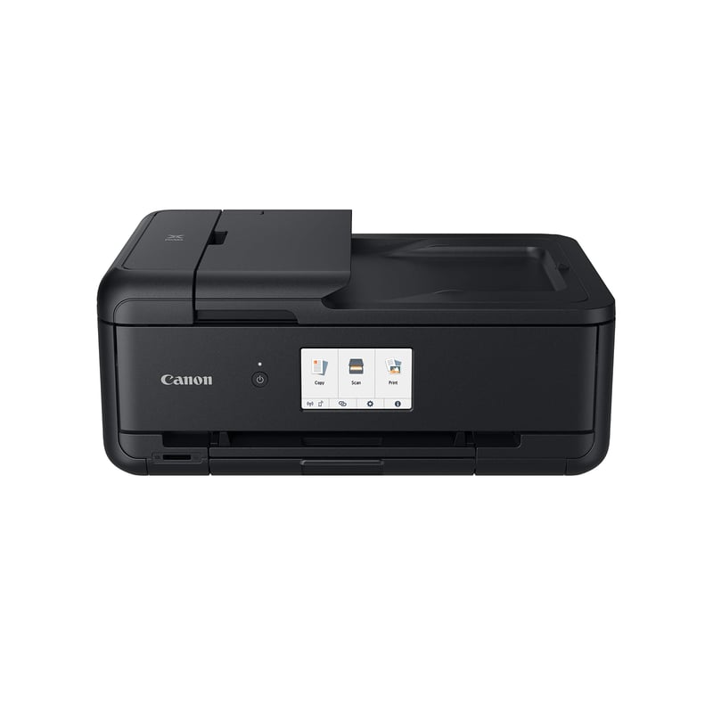 Multifunkčná farebná atramentová tlačiareň Canon PIXMA TS9550a, A3, A4, 5 atramentov, Wi-Fi, LAN, obojstranná tlač (duplex), 2 podávače papiera, čierna