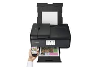 Multifunkčná farebná atramentová tlačiareň Canon PIXMA TS9550a, A3, A4, 5 atramentov, Wi-Fi, LAN, obojstranná tlač (duplex), 2 podávače papiera, čierna 8