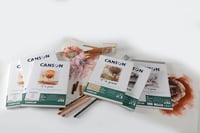 Bloc de desen Canson C à Grain 224g/m², A4, Alb Natural, Textură cu granulație fină, 30 de coli 5