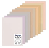 Pastelový papier Canson Mi-Teintes A3 - 160 g/m² - 10 listov - mix farieb 2