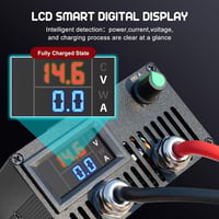 Capacity.Li LiFePO4 60A Intelligens Lítium Akkumulátor Töltő 12V-14.6V 3