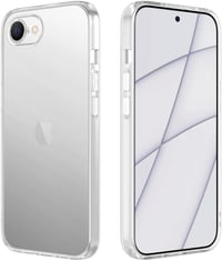 Captor iPhone 17e / 16e átlátszó TPU szilikon tok, ultravékony, sárgulásálló 1