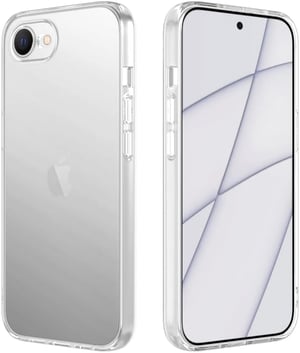 Captor iPhone 17e / 16e prozirna TPU silikonska maskica, ultra tanka, otporna na žutilo