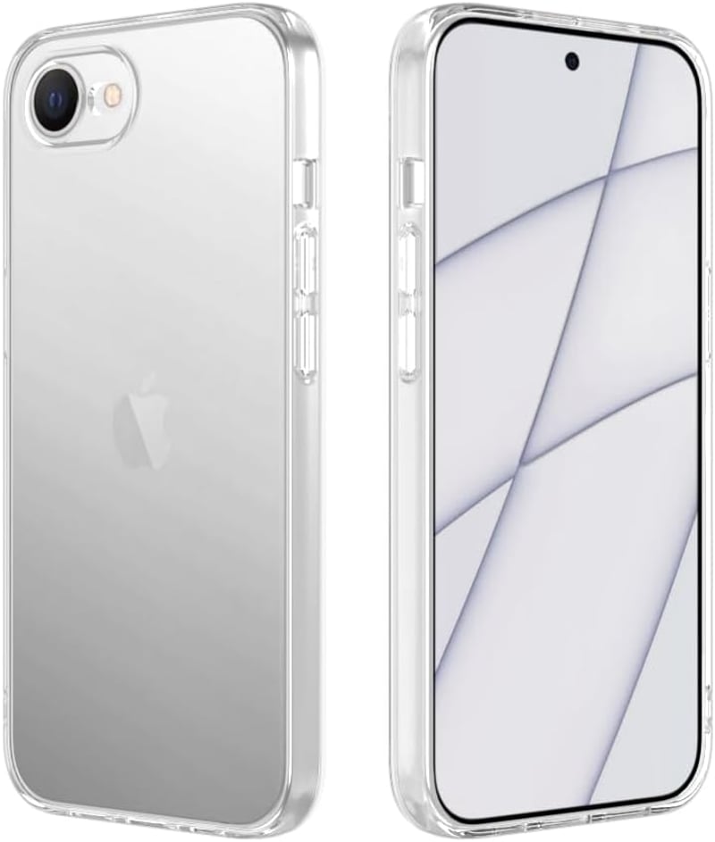 Captor iPhone 17e / 16e átlátszó TPU szilikon tok, ultravékony, sárgulásálló