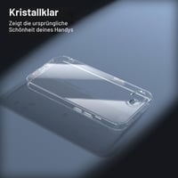 Captor iPhone 17e / 16e átlátszó TPU szilikon tok, ultravékony, sárgulásálló 4