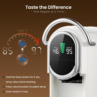 CAPXSNOB kapszulás kávéfőző Nespresso Dolce Gusto Lavazza A Modo Mio ESE 44 mm és őrölt kávé 20 bar állítható hőfok csészeméret forró hideg 6