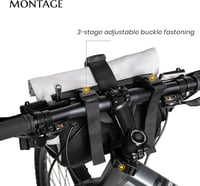 Caracaleap 2in1 vízálló kerékpár kormánytáska, mountain bike és országúti kerékpárhoz 2