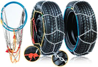 CARALL Hólánc 245/65R17-295/35R19 Autógumi Lánc Téli Vezetéshez 2