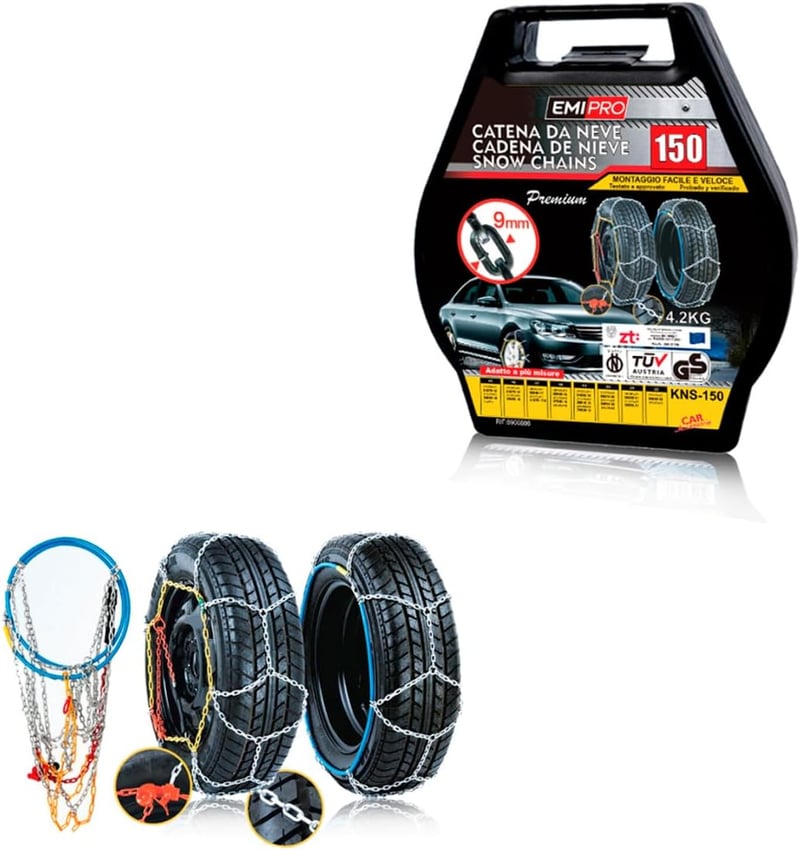 CARALL Hólánc 245/65R17-295/35R19 Autógumi Lánc Téli Vezetéshez