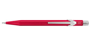 Caran d'Ache 849 Germanier aluminijska mehanička olovka 0,7 mm – crvena