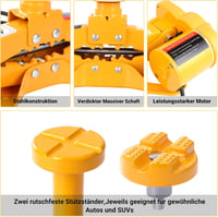 CarBole 3T Elektromos Ollós Emelő - 12V Távirányítós Autóemelő SUV, MPV Járművekhez, 12-45 cm Emelési Magasság, Sárga

AI: CarBole 3T Elektr 6