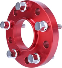 CarBole 5x120 20mm Kerékközépítő Adapter Piros 2db Kúpos Csavarokkal 3