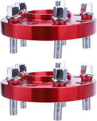 CarBole 5x120 20mm Kerékközépítő Adapter Piros 2db Kúpos Csavarokkal 6