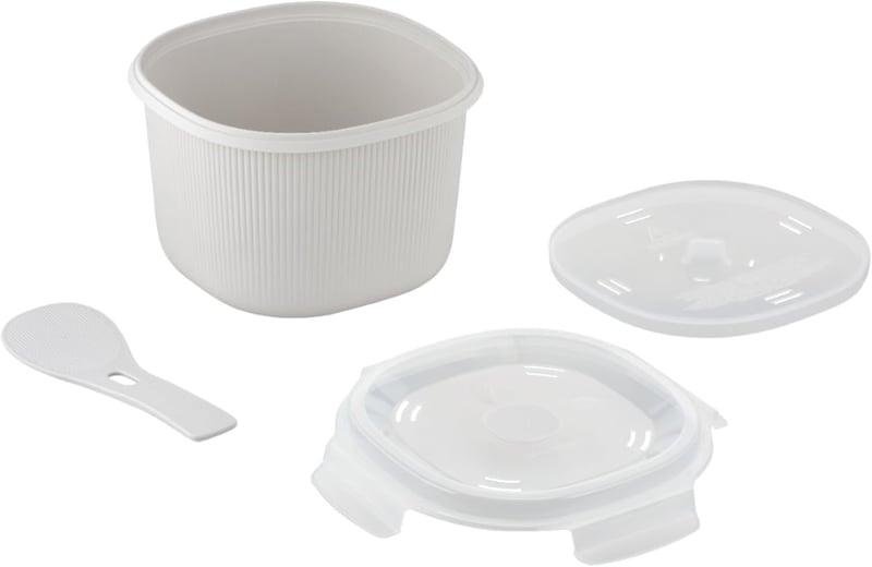 CARE+PROTECT 2,7L Mikrohullámú Rizsfőző Gőzöléshez és Tároláshoz BPA Mentes