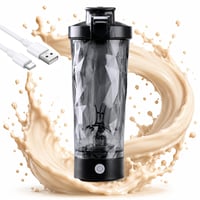 Carehabi elektrický proteínový šejker 700 ml, nabíjateľný mixér s motorom 7500 ot./min, rýchle nabíjanie typu C, nepriepustný a bez BPA, dotykové ovládanie 1