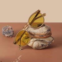 CARFIA Éjszakai Vezetési Szemüveg Kerek Anti-Glare Napszemüveg Autózáshoz Kerékpározáshoz 3
