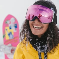 CARFIA EVO síszemüveg tükrözött lencsékkel, unisex snowboard szemüveg cserélhető üvegekkel 7