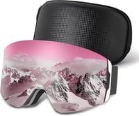 CARFIA EVO síszemüveg tükrözött lencsékkel, unisex snowboard szemüveg cserélhető üvegekkel 6