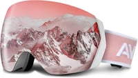 CARFIA Síszemüveg Szemüvegeseknek UV400 Védelem Páramentesítő Snowboard 9