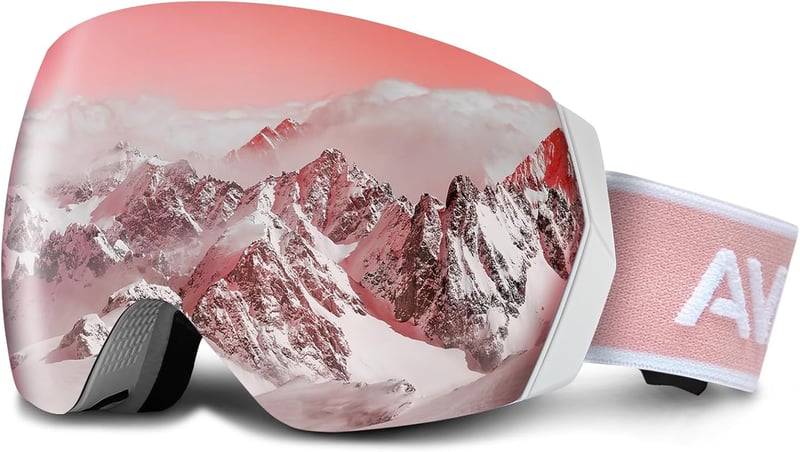 CARFIA Síszemüveg Szemüvegeseknek UV400 Védelem Páramentesítő Snowboard