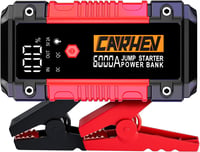 CARHEV 6000A Autó Indítóbank 12V Benzin Diesel Hordozható Akkumulátor Booster LED 1