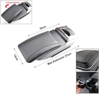 CarJoy Ford Focus 2 Középkonzol Tárolódoboz Fekete 2004-2012 2