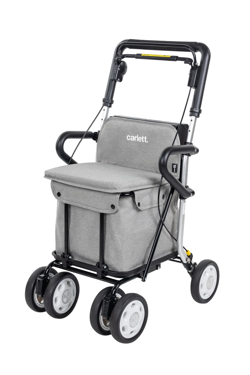 Carlett Comfort Ergonomikus Seged Kocsi Könnyű Szerelés, Tartós Anyagok