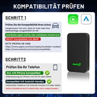 Bezdrôtový adaptér Carlinkit 5.0 2air pre CarPlay a Android Auto, pre autá vyrobené v rokoch 2017 – 2025, Plug and Play, s podporou hlasového asistenta a navigácie 8