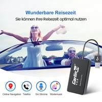 Carlinkit bezdrôtový adaptér CarPlay a Android Auto pre aftermarket autorádiá s Androidom (4.4+), vyžaduje inštaláciu APK, podpora káblového zrkadlenia (Wired Mirroring) 6