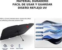 Parasolar auto pliabil Carnavalife - negru - 150x85 cm 3