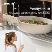 CAROTE 8 részes edénykészlet levehető fogantyúval, indukciós, tapadásmentes 4