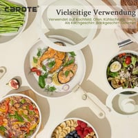 CAROTE 8 részes edénykészlet levehető fogantyúval, indukciós, tapadásmentes 8