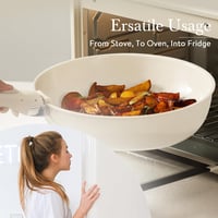 CAROTE Edénykészlet Lábas és Serpenyő Szett 4