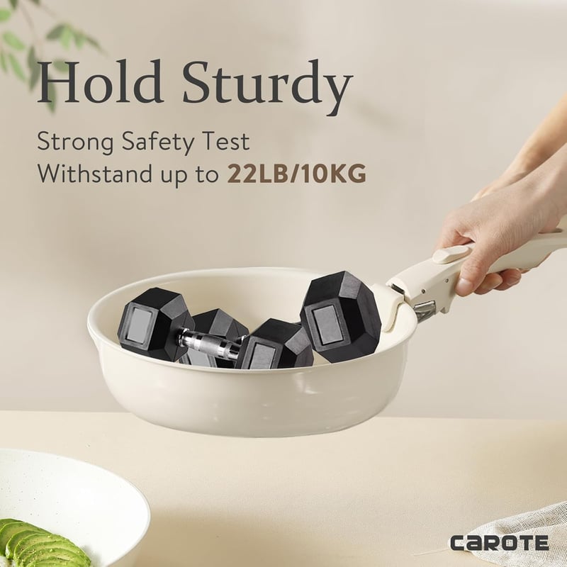 CAROTE Edénykészlet Lábas és Serpenyő Szett