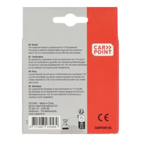 Zásuvka autozapaľovača Carpoint na povrchovú montáž 12/24V - čierna 7