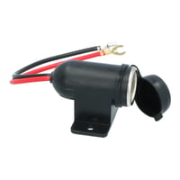 Zásuvka autozapaľovača Carpoint na povrchovú montáž 12/24V - čierna 4