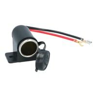 Zásuvka autozapaľovača Carpoint na povrchovú montáž 12/24V - čierna 5