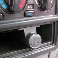 Zásuvka autozapaľovača Carpoint na povrchovú montáž 12/24V - čierna 9