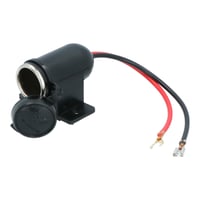 Zásuvka autozapaľovača Carpoint na povrchovú montáž 12/24V - čierna 1