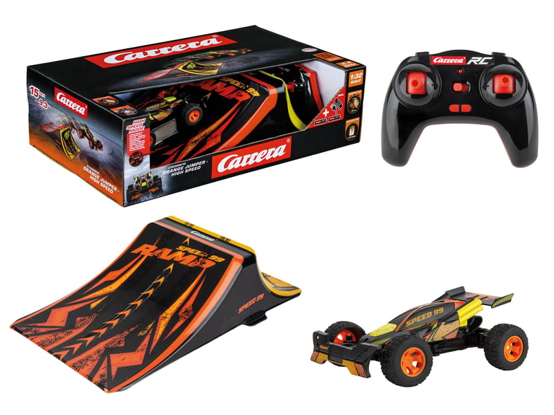 RC auto Carrera 2,4 GHz Orange Jumper – vysoká rýchlosť