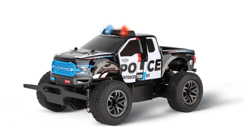 Carrera Ford F-150 Raptor Police távirányítós autó 2,4GHz - 8+ év