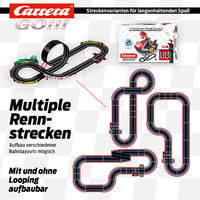 Carrera GO!!! Nintendo Mario Kart Mach 8 elektromos autópálya szett – 5,3 m pálya, Mario és Luigi autókkal, 2 kézivezérlővel, 6 éves kortól 6