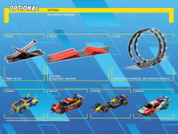 Carrera GO Sonic the Hedgehog 4.9 Autópálya - Hivatalos SEGA Versenypálya Sonic és Shadow Figurákkal, Hurokkal, 1:43 Méretarány, 6+ Éves Kor 7